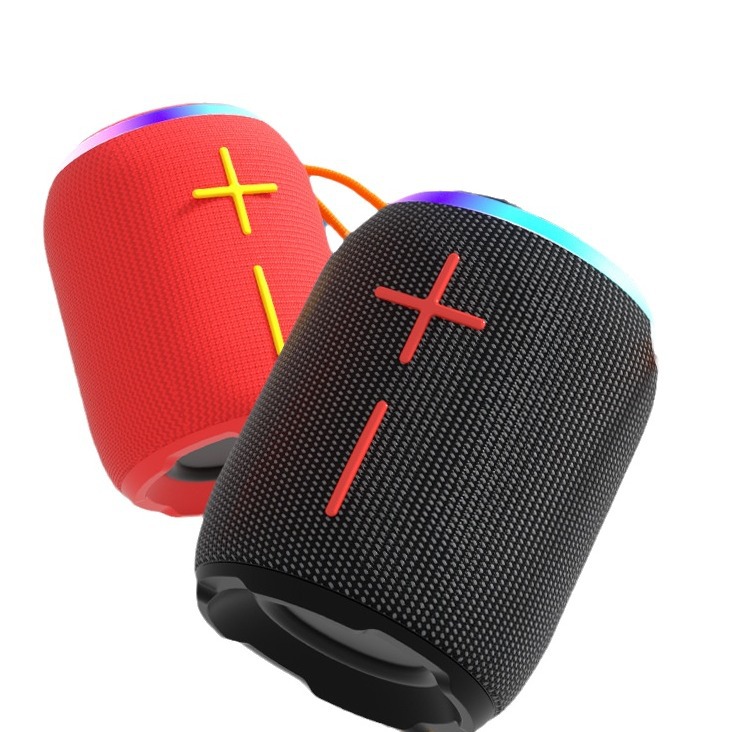Smart Bluetooth Speaker 5.1 Portable Wireless Speaker with LED Light
