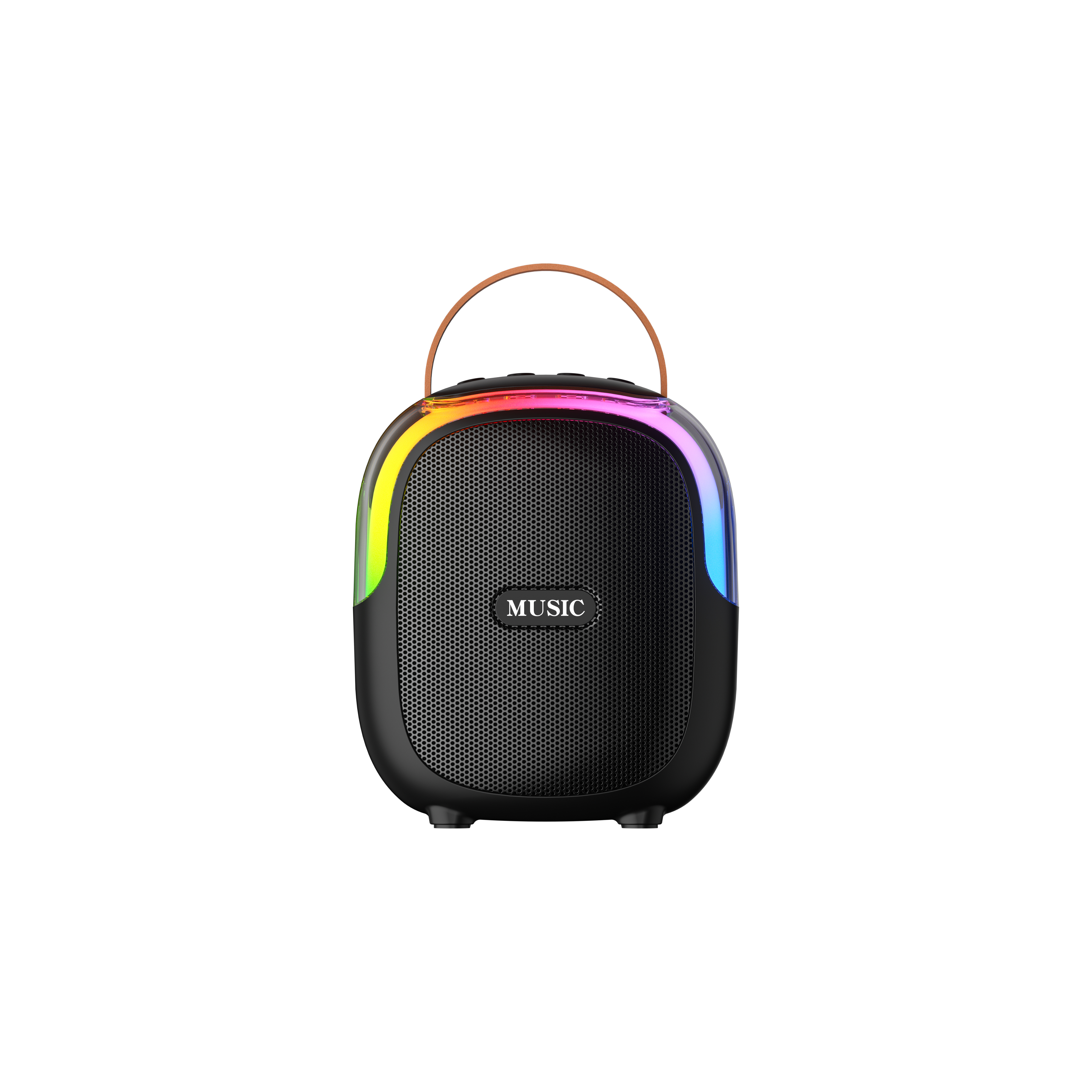 Factory Direct Mini for Wireless Portable Speaker RGB LED Lights New ABS 5W Audio Magic Systems Player Box USB Subwoofer Speaker OEM/ODM Manufacturer