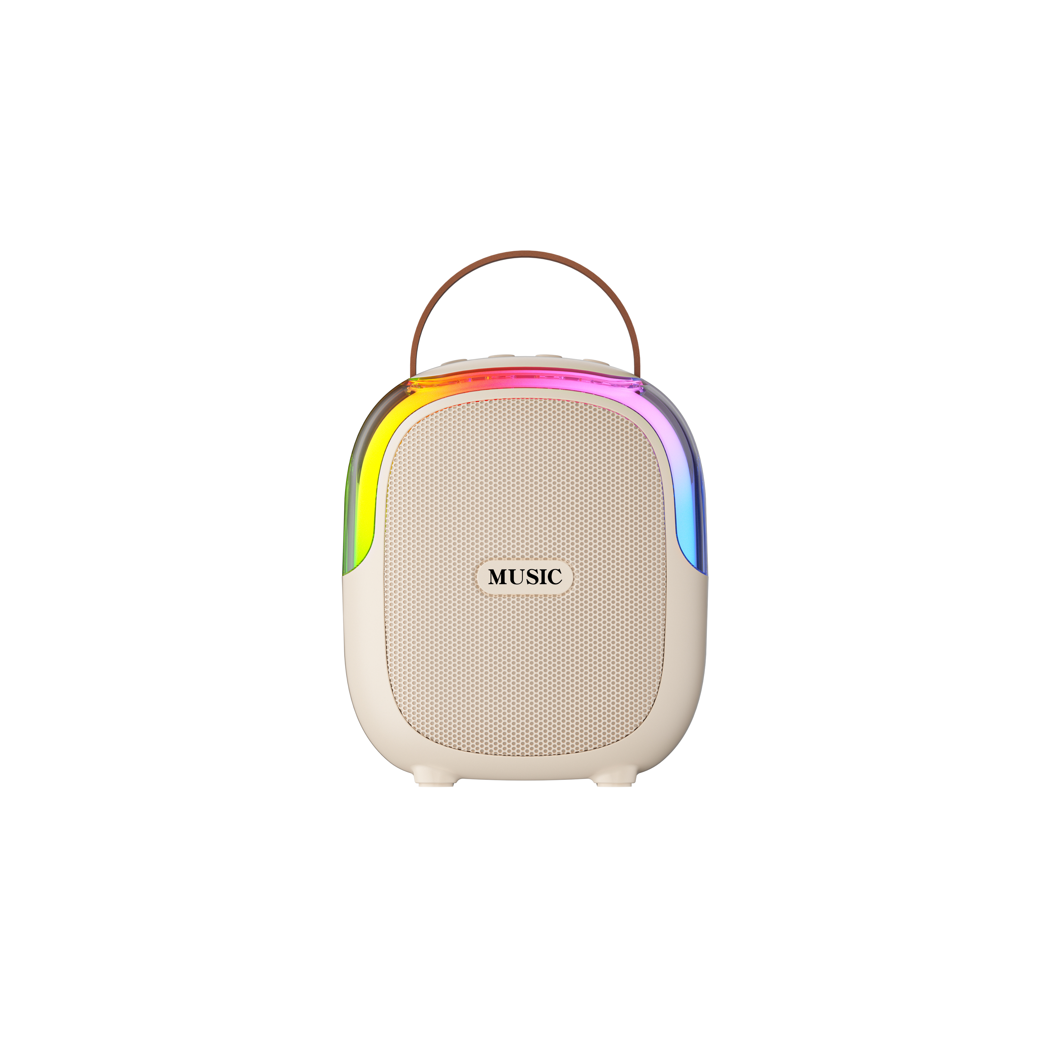 Factory Direct Mini for Wireless Portable Speaker RGB LED Lights New ABS 5W Audio Magic Systems Player Box USB Subwoofer Speaker OEM/ODM Manufacturer