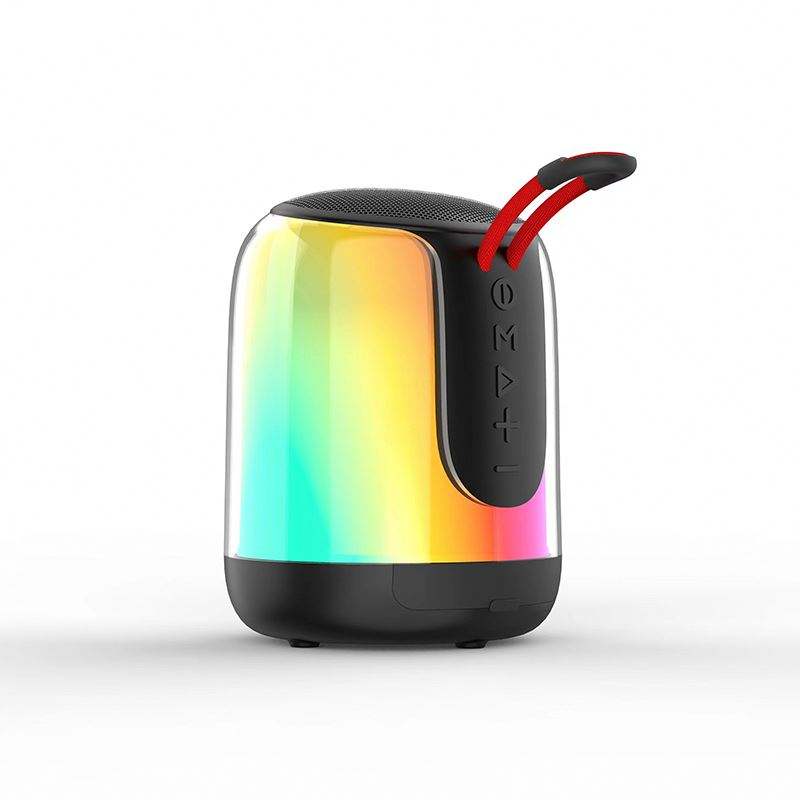 Portable RGB LED Bluetooth Speaker with Colorful Light Effects