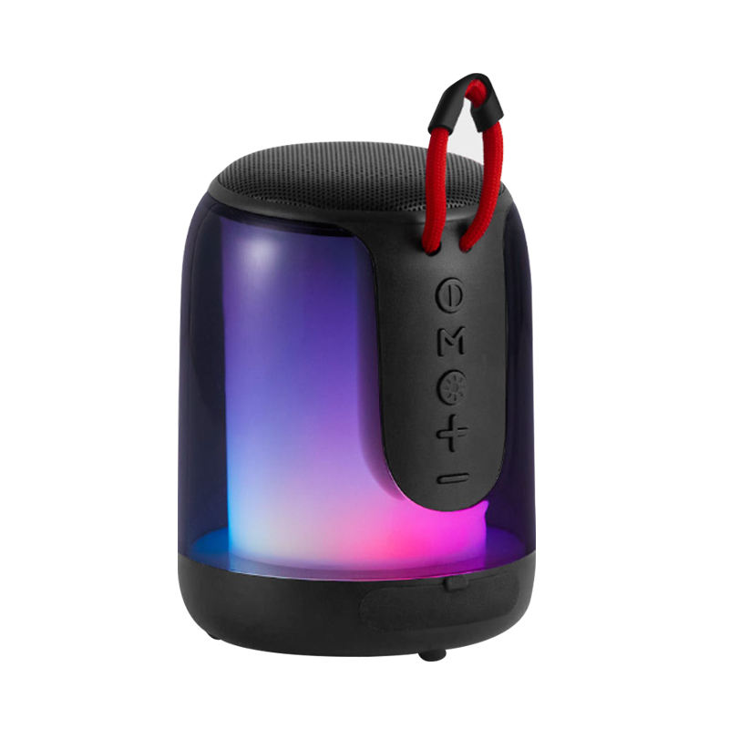 Portable RGB LED Bluetooth Speaker with Colorful Light Effects