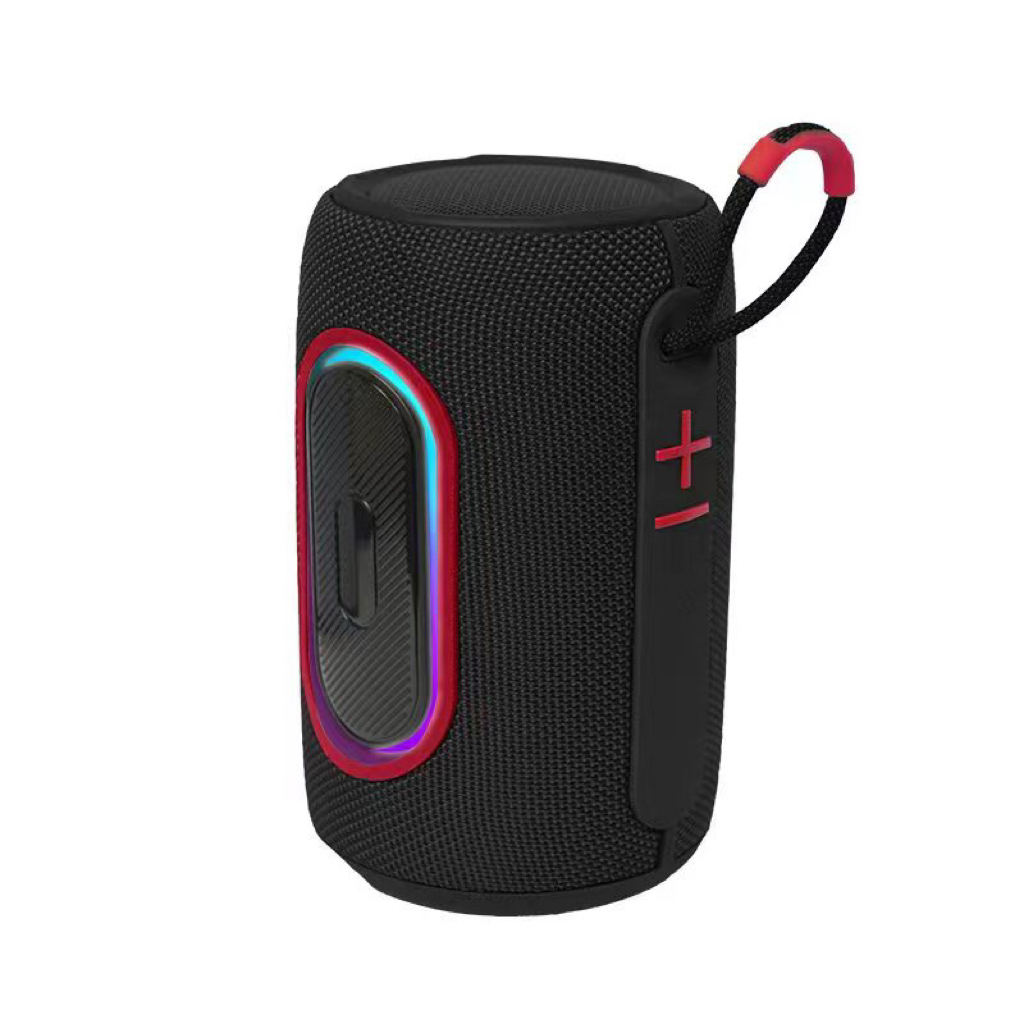 Portable RGB LED Bluetooth Speaker with Wireless Audio and Colorful Light Effects
