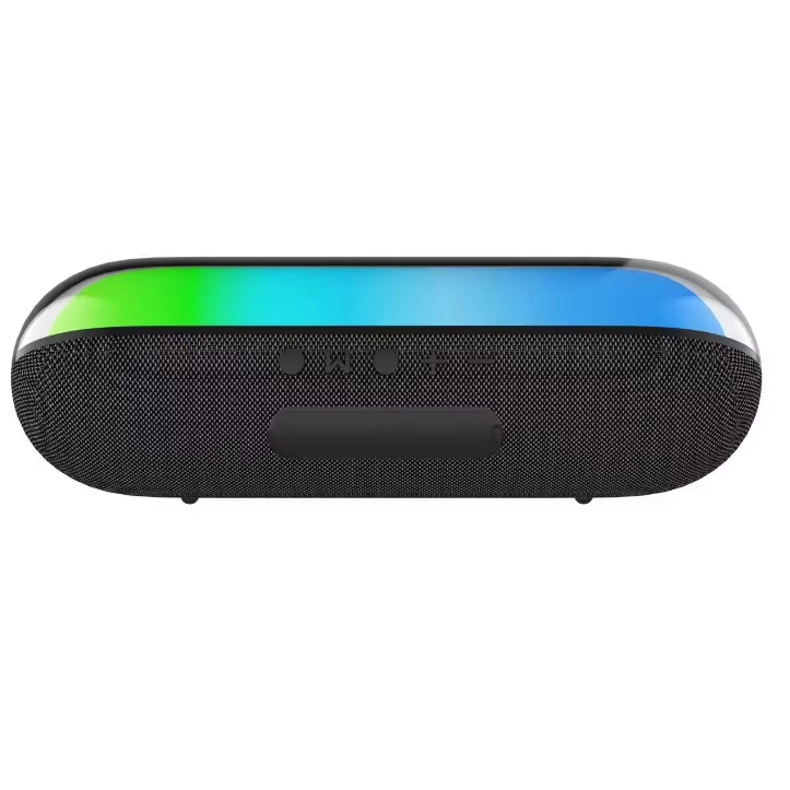RGB LED Portable Bluetooth Speaker with Colorful Light Display
