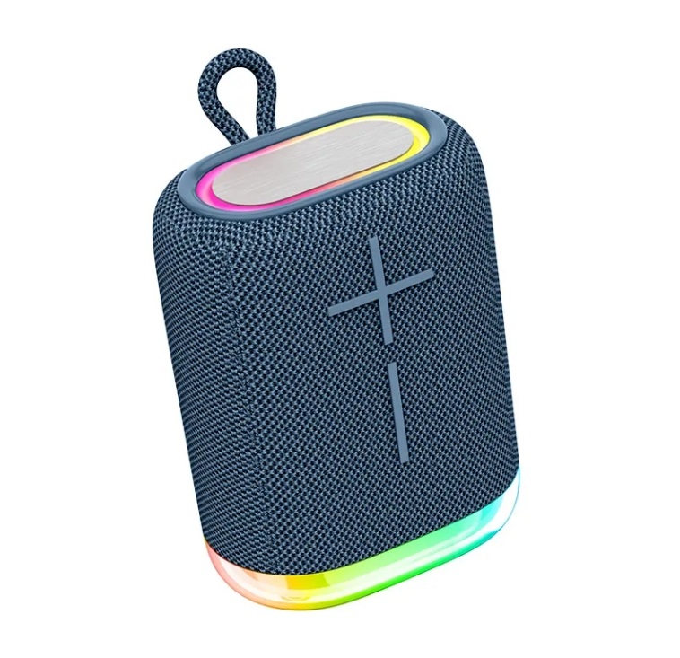 Hot-Selling Wholesale Portable Wireless Bluetooth Speaker with Deep Bass, RGB Atmosphere Lighting and TF Card Support