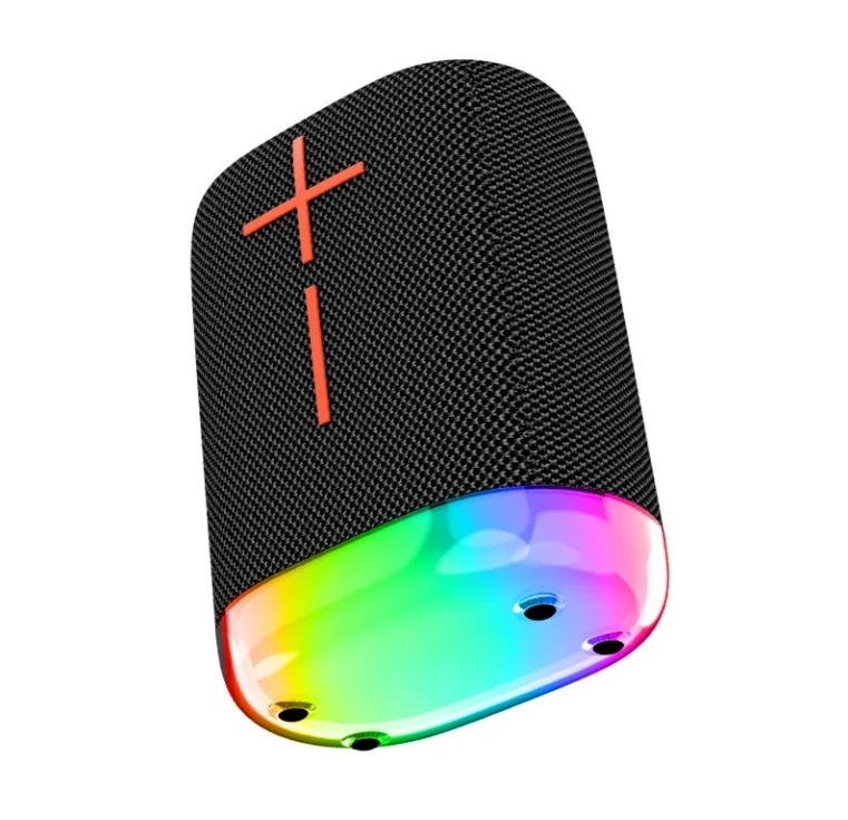 Hot-Selling Wholesale Portable Wireless Bluetooth Speaker with Deep Bass, RGB Atmosphere Lighting and TF Card Support