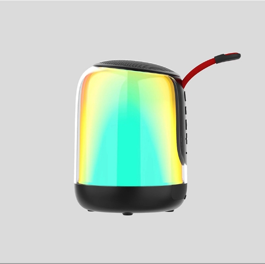 Portable RGB LED Bluetooth Speaker with Colorful Light Effects