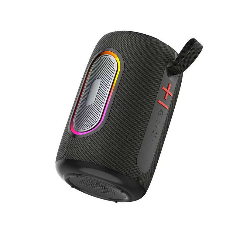 Portable RGB LED Bluetooth Speaker with Wireless Audio and Colorful Light Effects