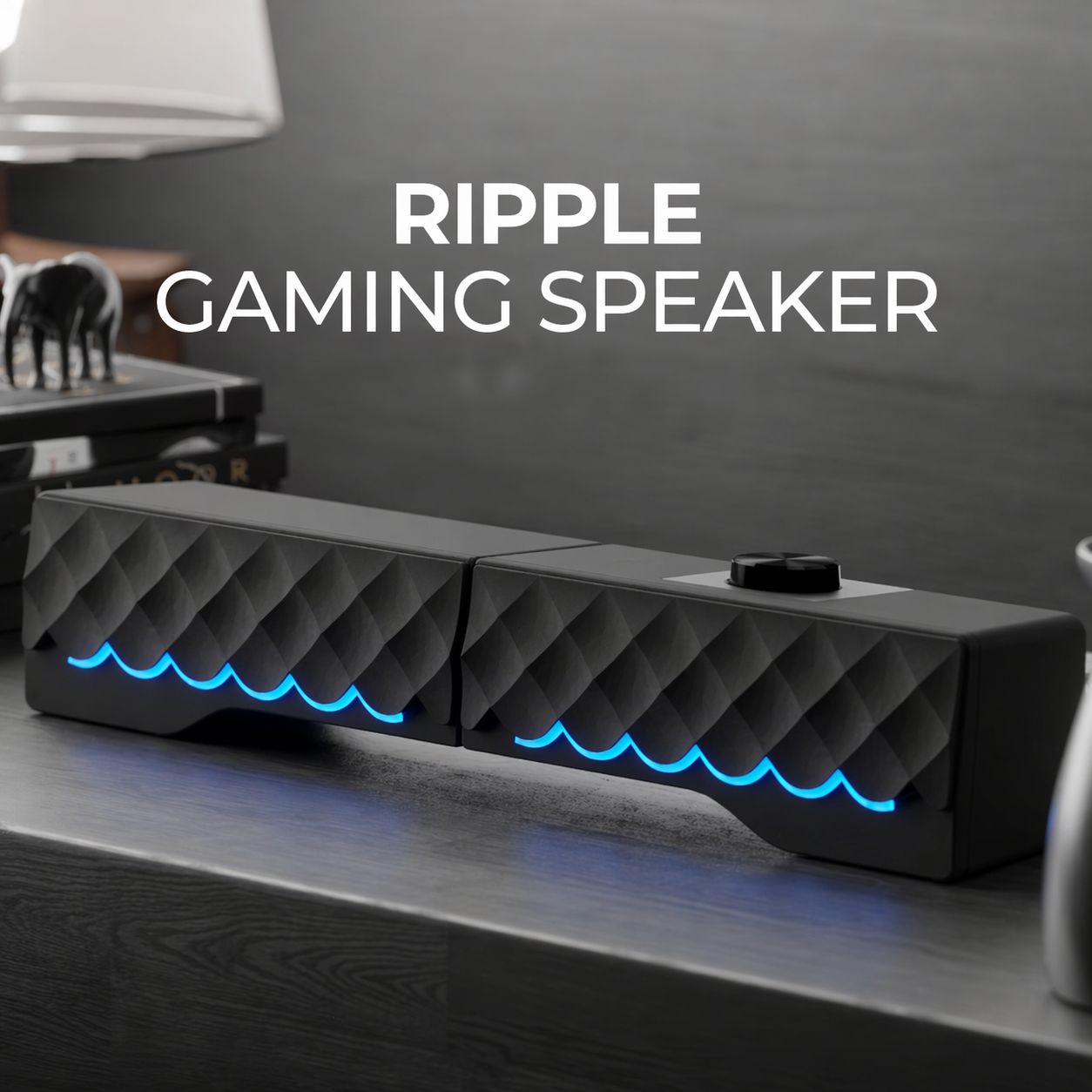 Direct Factory From China Gaming Speaker Distributor Mp3 Player  Music Powered 15 Inci Diy 2in1 Rgb Light Gaming Soundbar (SP-2162)