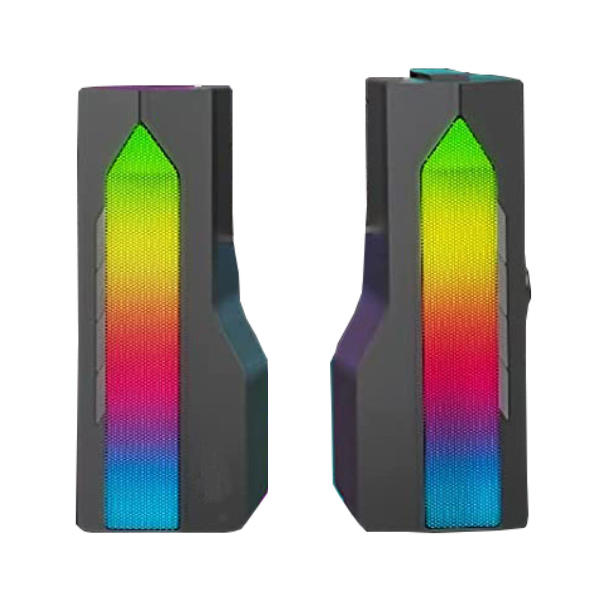 Factory Customized 12-Inch Desktop Gaming Subwoofer with Detachable RGB Lights and Powerful Bass （SP-2166）