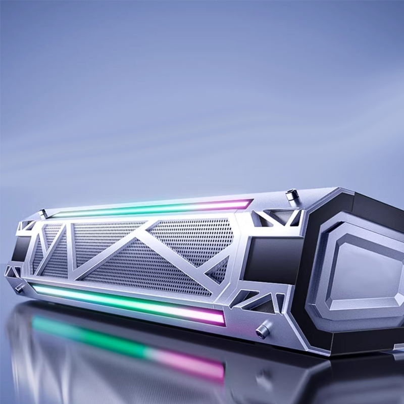 RGB Gaming Soundbar Speaker with LED Light for PC Desktop Setup (SP-5032)