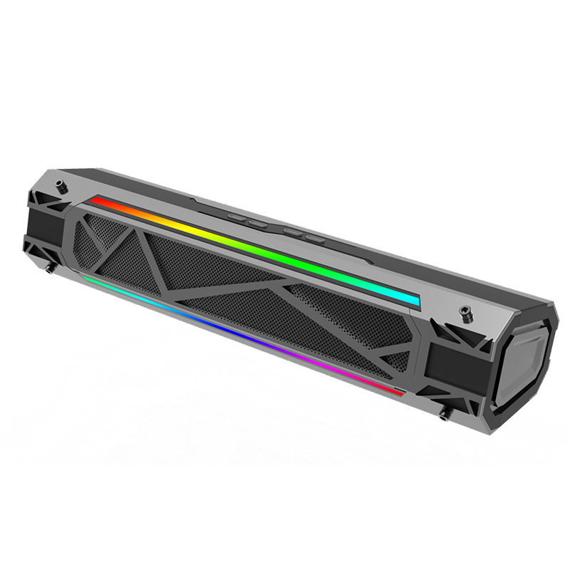 RGB Gaming Soundbar Speaker with LED Light for PC Desktop Setup (SP-5032)