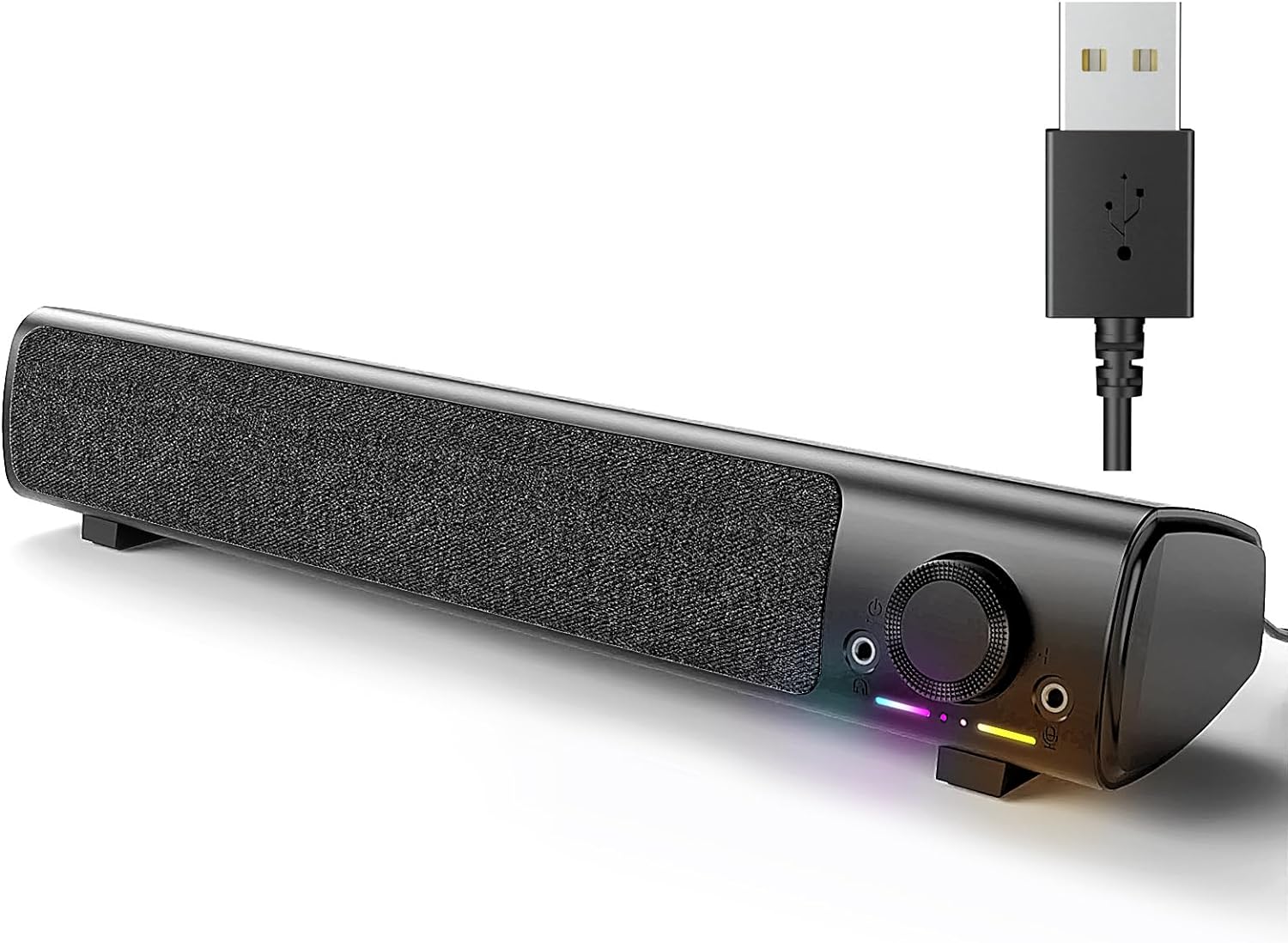 RGB Bluetooth TV Soundbar Speaker with Wireless Audio (SP-2520)