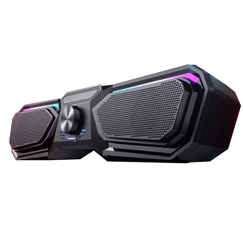 RGB LED Gaming Soundbar Speaker with Stereo Sound for PC Desktop (SP-5003)