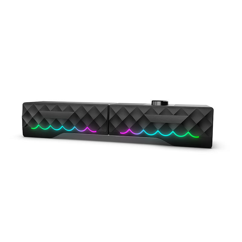 Direct Factory From China Gaming Speaker Distributor Mp3 Player  Music Powered 15 Inci Diy 2in1 Rgb Light Gaming Soundbar (SP-2162)