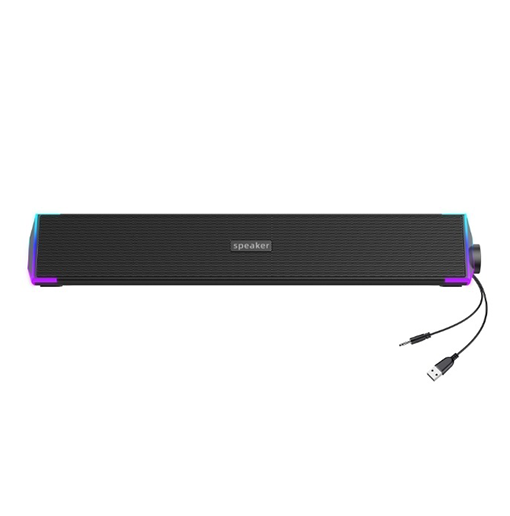 RGB Gaming Soundbar Speaker with USB Power and LED Light for PC （SP-3105）