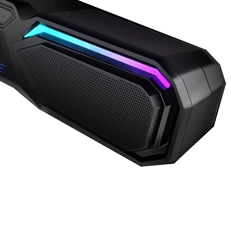 RGB LED Gaming Soundbar Speaker with Stereo Sound for PC Desktop (SP-5003)