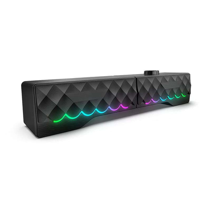 Direct Factory From China Gaming Speaker Distributor Mp3 Player  Music Powered 15 Inci Diy 2in1 Rgb Light Gaming Soundbar (SP-2162)