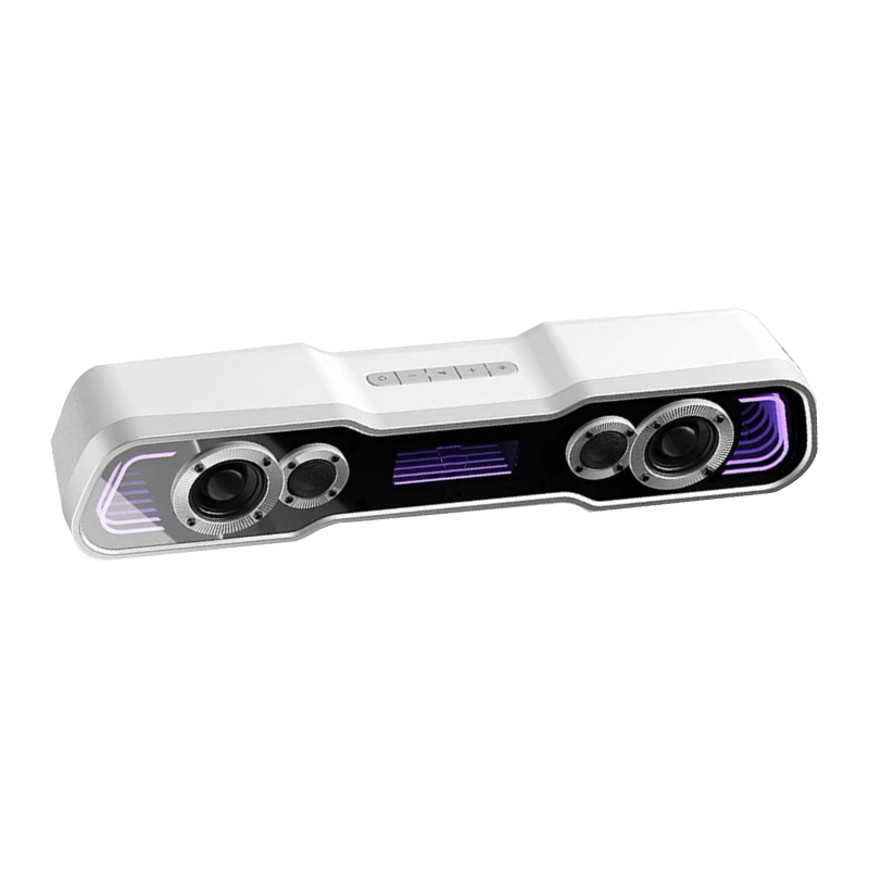 Premium Gaming Soundbar Speaker with Dual Drivers for PC Desktop (SP-2602)