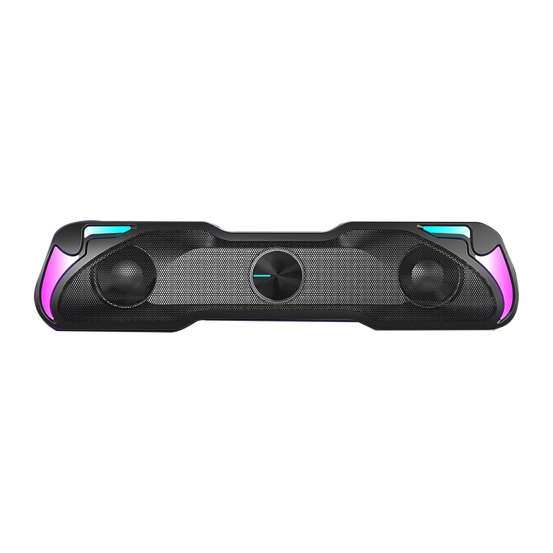RGB LED Gaming Soundbar Speaker for PC Desktop Monitor