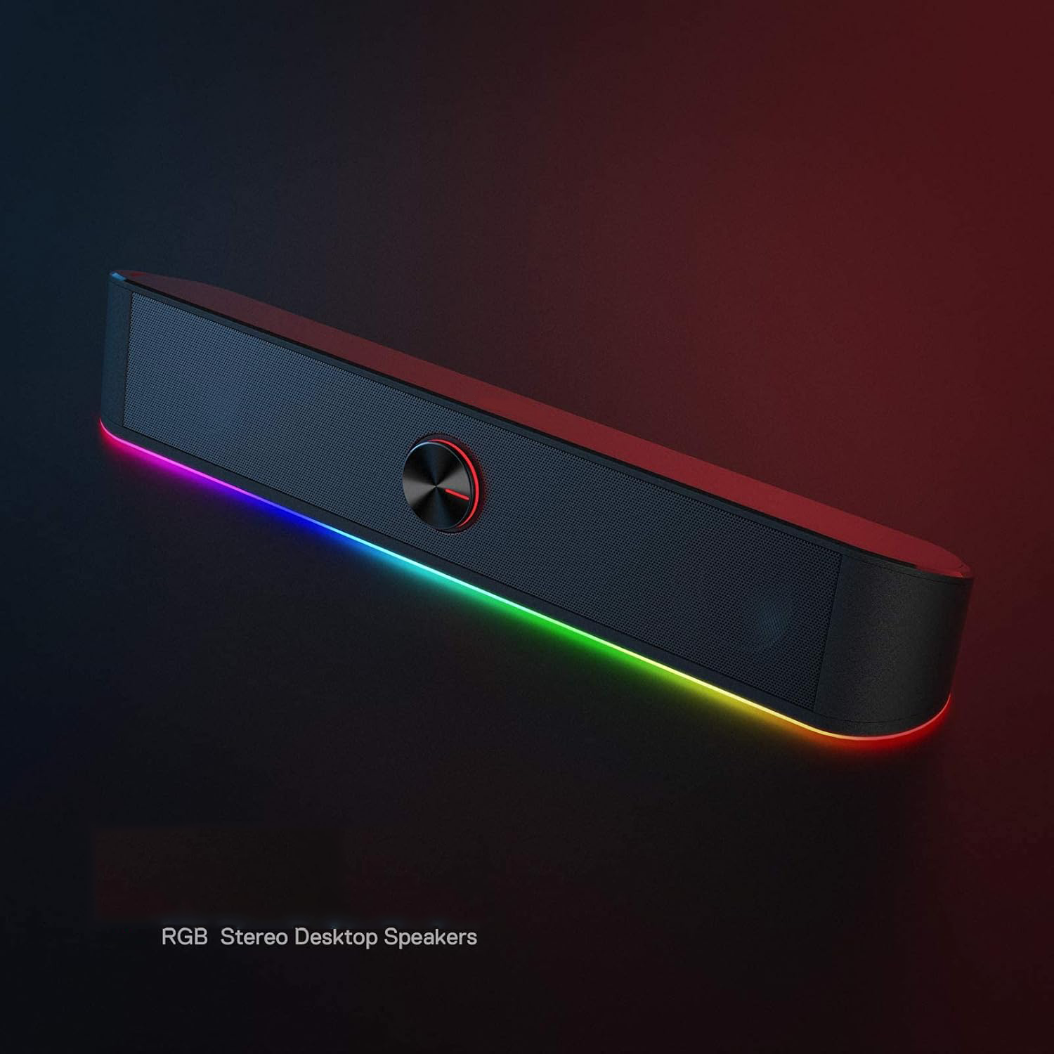 RGB LED Gaming Soundbar Speaker for PC and TV （SP-2163）