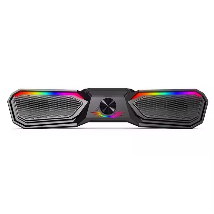 RGB LED Gaming Soundbar Speaker with Stereo Sound for PC Desktop (SP-5003)