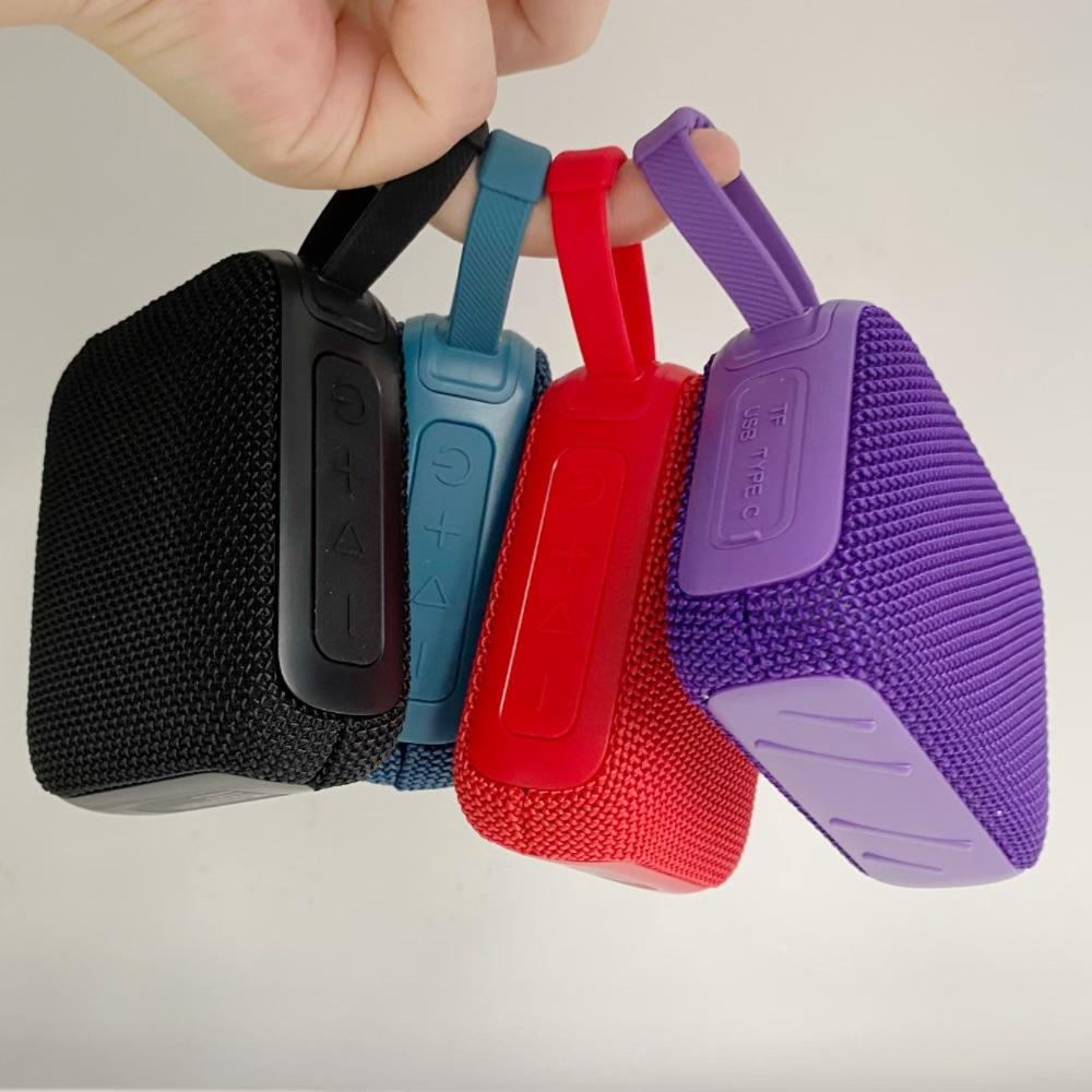 Portable 5W TWS ABS Wireless Speaker Mobile Phone Loop Design Full Function Boom Box Travel  Use Memory Card Hifi Horn Tweeter
