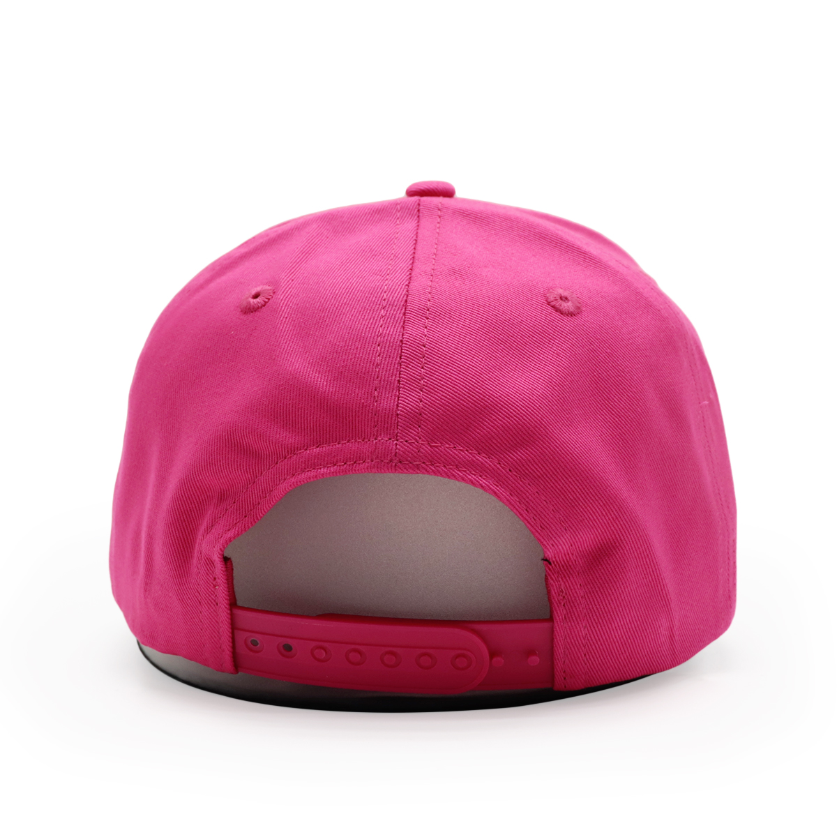 Embroidered Pink Rose Baseball Cap - Bold Gothic Style Hat