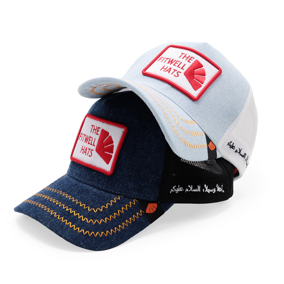 The Fitwell Hats Classic Denim Mesh Cap – Trendy Adjustable Baseball Hat