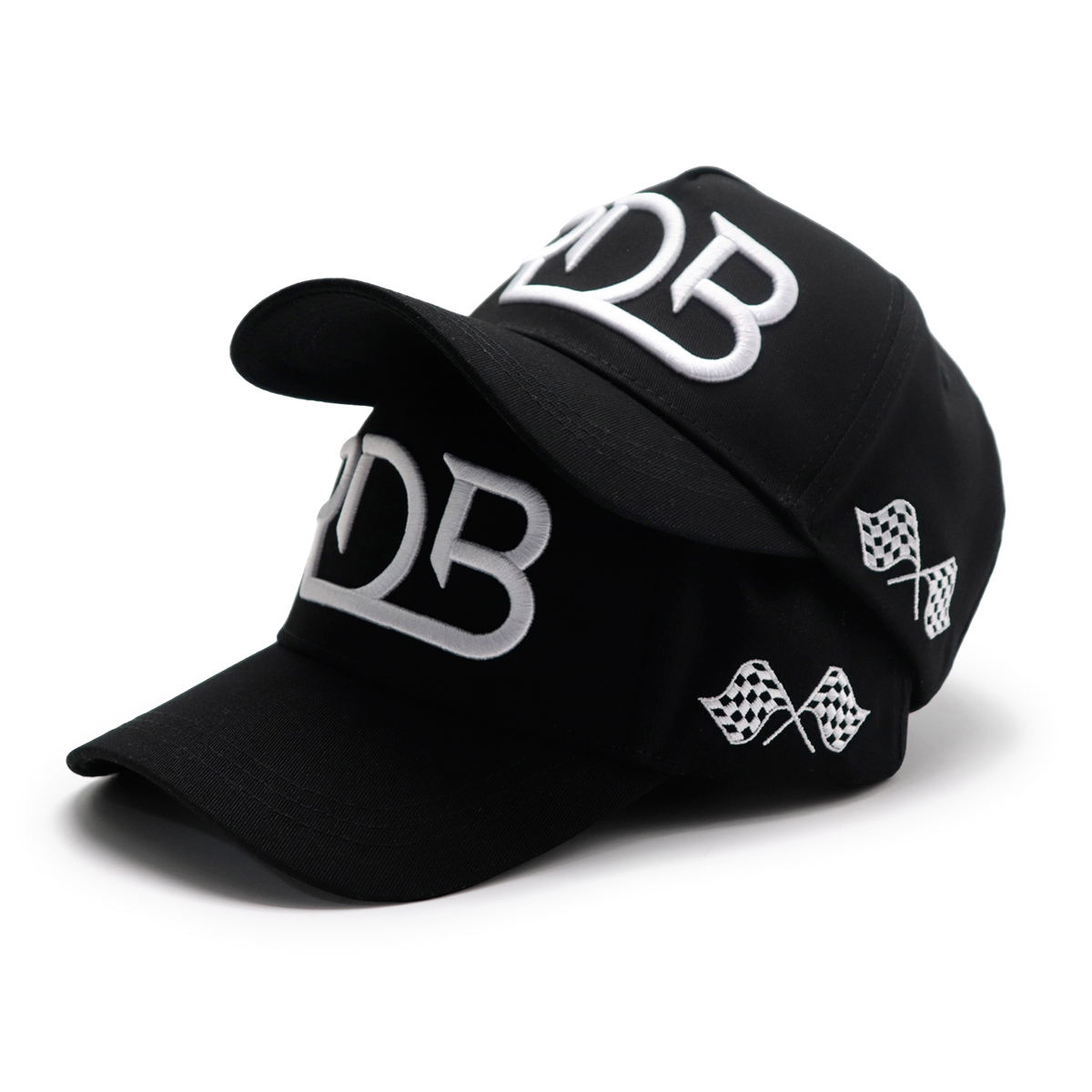 Street Style Embroidered Trucker Caps – Adjustable Hip Hop Snapbacks with Bold Lettering