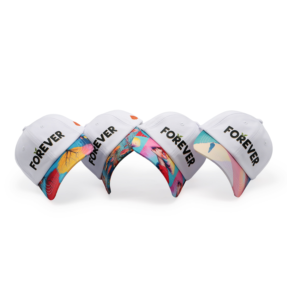 Custom Cotton Twill Baseball Cap with Printed Logo