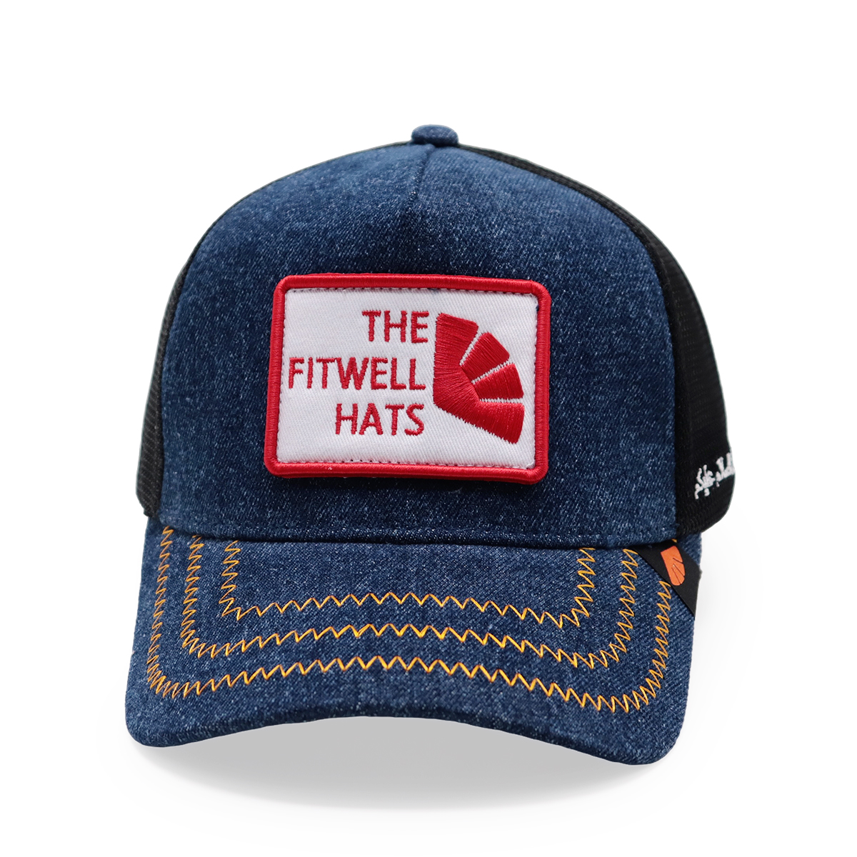 The Fitwell Hats Classic Denim Mesh Cap – Trendy Adjustable Baseball Hat