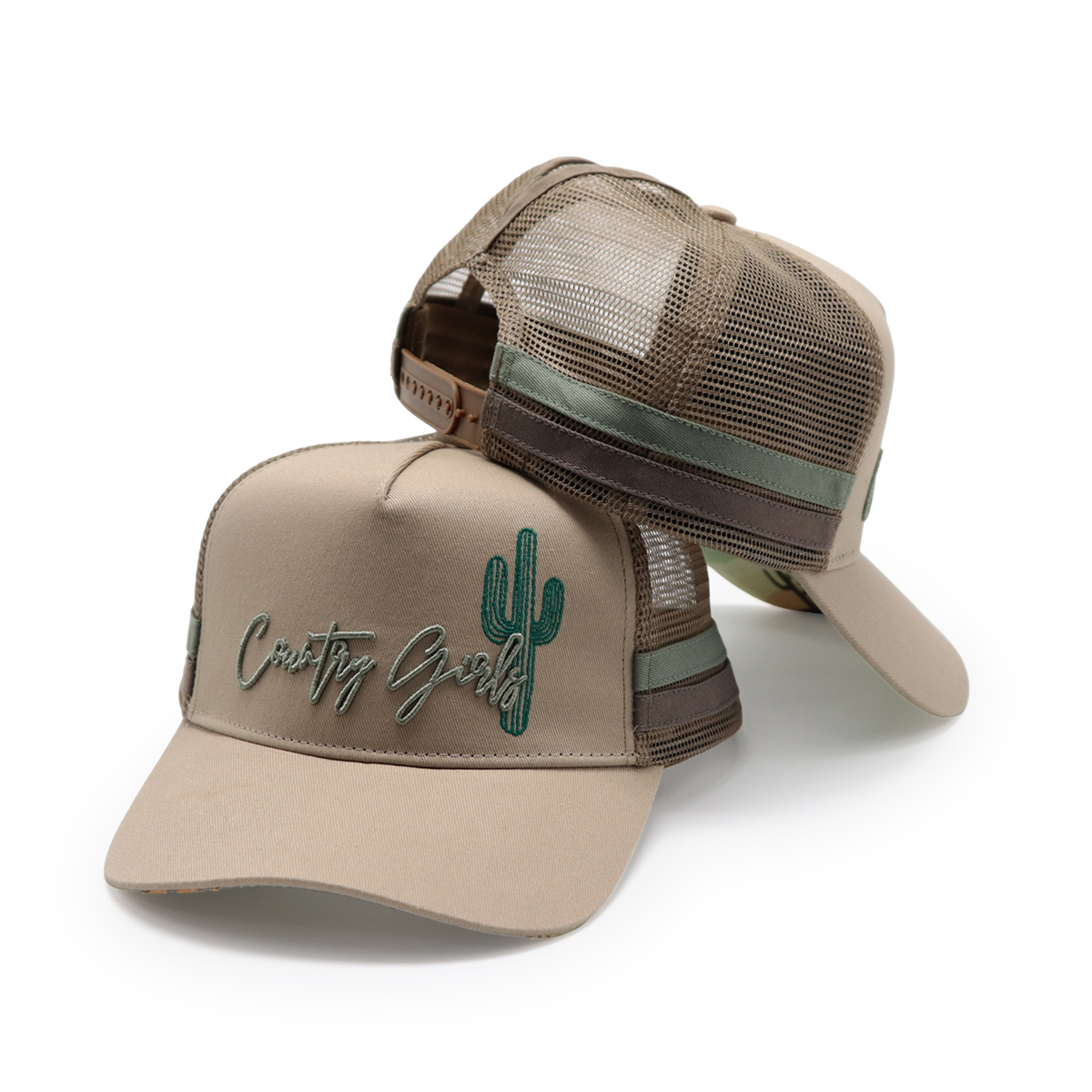 Design Your Own Logo Foam Mesh Back Caps - 5 Panel