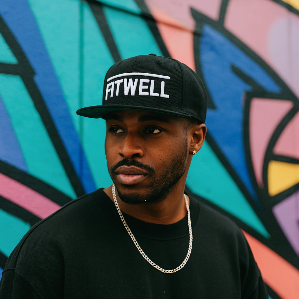 FTWELL 3D Embroidered Flat Brim Snapback Cap – Uni