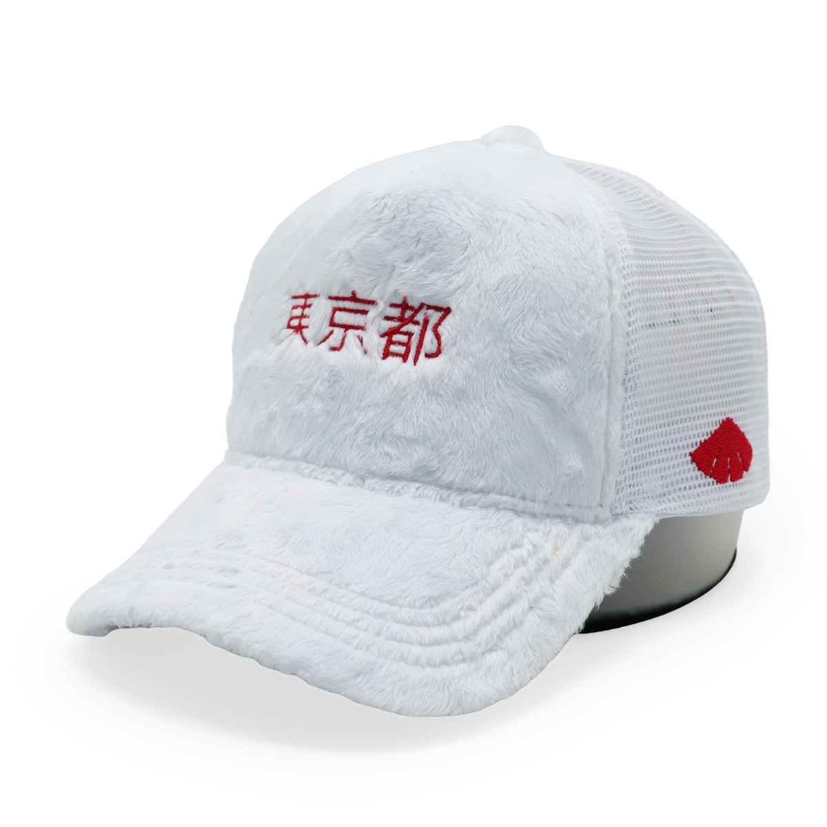 Tokyo Velvet Mesh Trucker Cap – Plush Furry Snapback Hat