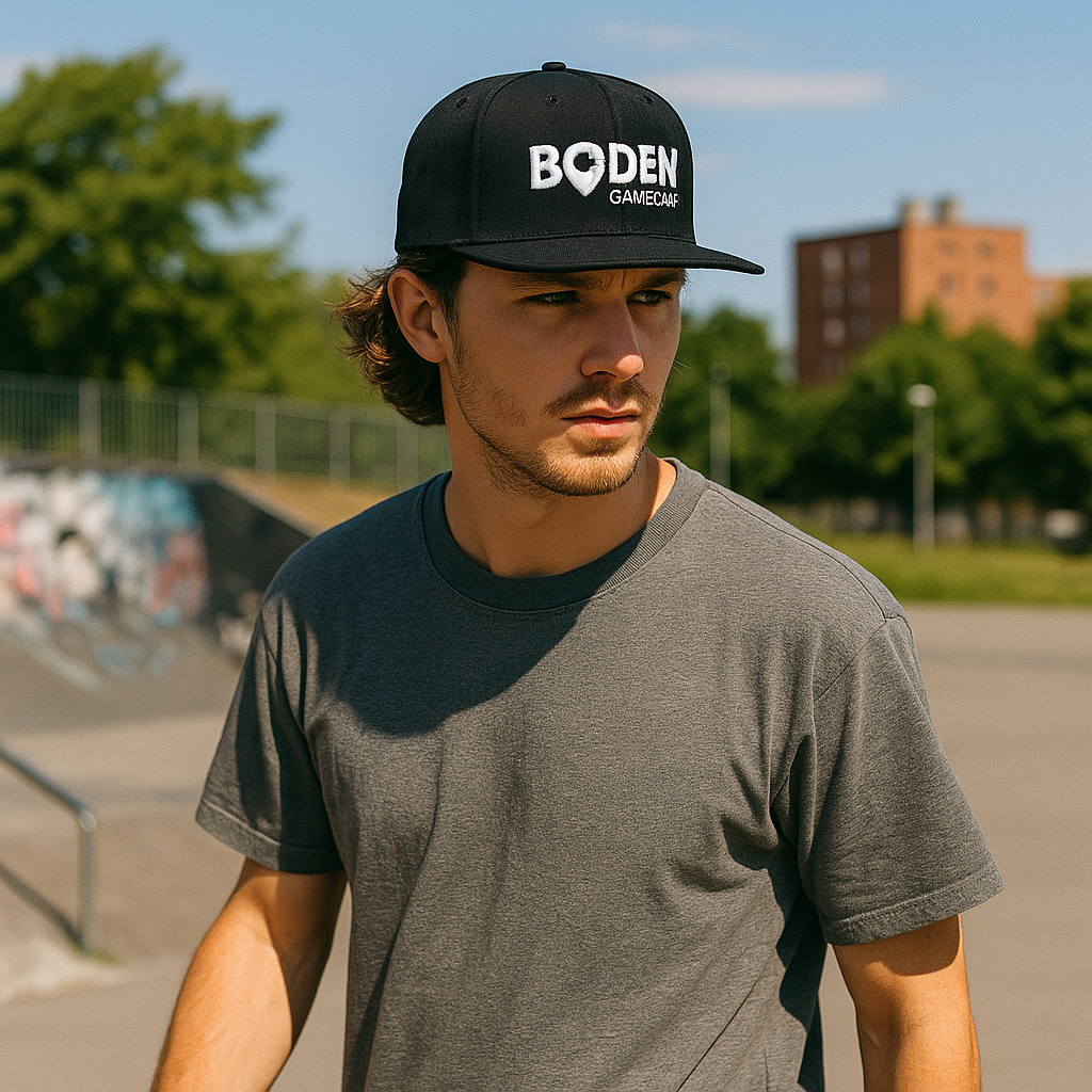 BODEN GAMECAMP Flat Brim Embroidered Cap