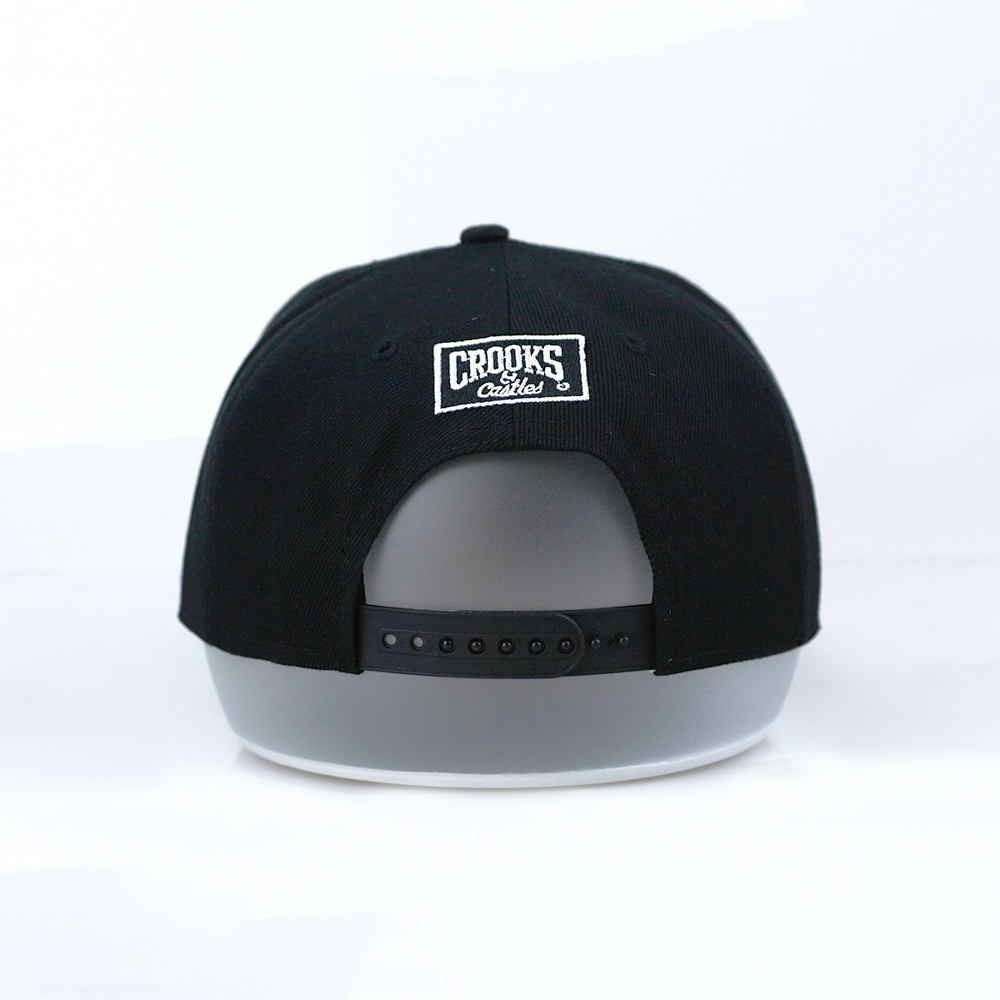 Ace Spade Black Flat Brim Cap