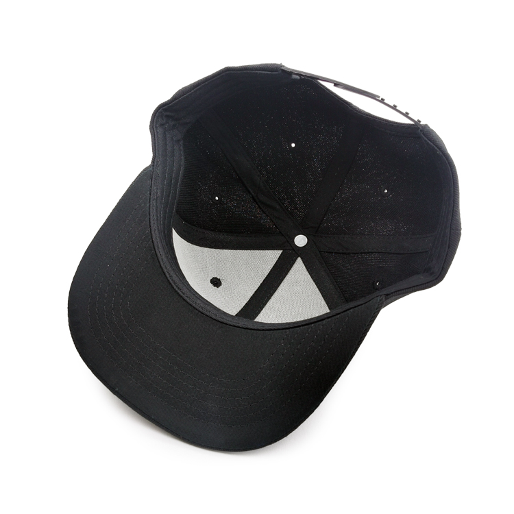 Bitcoin Symbol Flat-Brim Snapback Hat