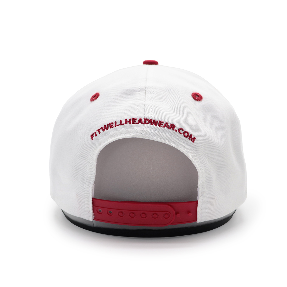 FITWELL Colorblock Baseball Caps – 3D Embroidered Snapback Hats with Contrast Brim
