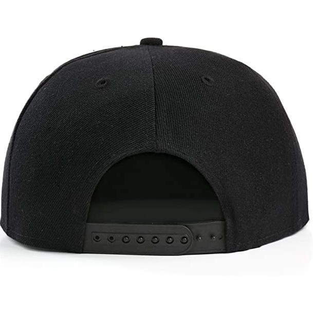 N.W.A Logo Streetwear Black 6 Panel Custom 3D Embroidered Snapback Hat