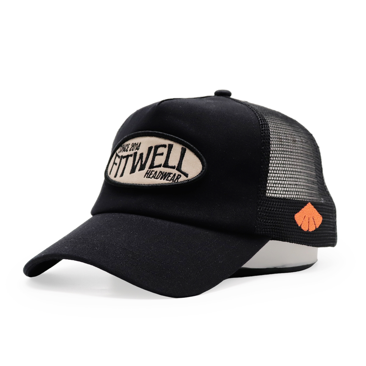 FITWELL Classic Mesh Trucker Hat – Retro Embroider