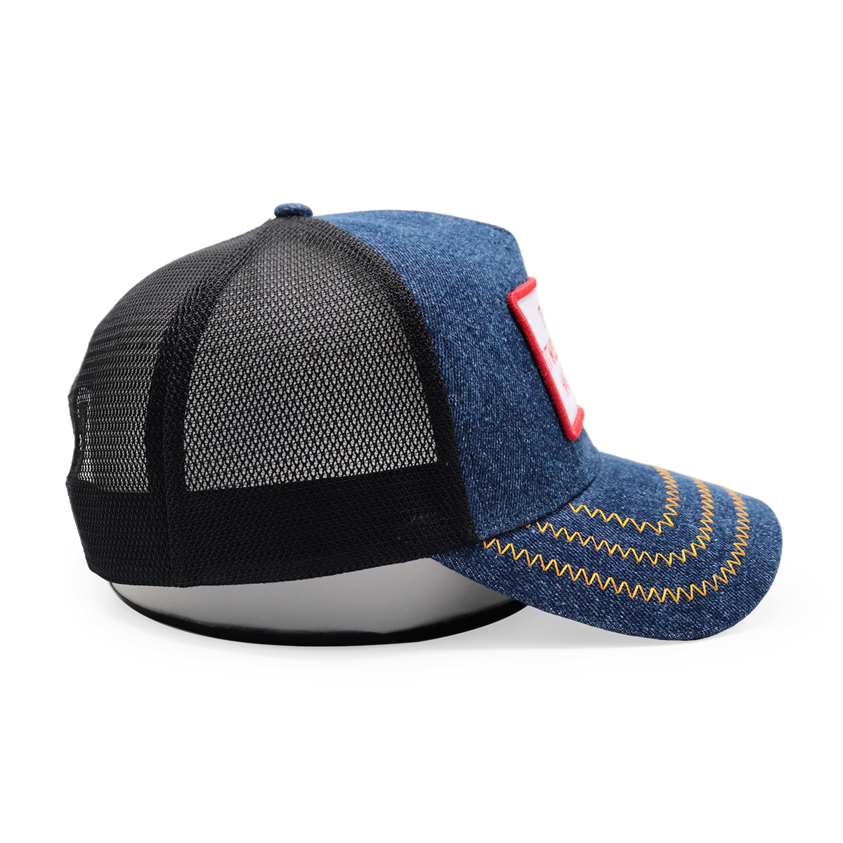 The Fitwell Hats Classic Denim Mesh Cap – Trendy Adjustable Baseball Hat