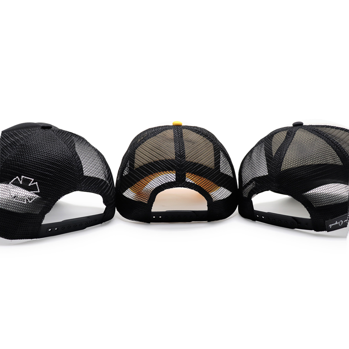 Stylish Embroidered Trucker Cap Mesh Back Snapback - Unisex Adjustable Casual Baseball Hat