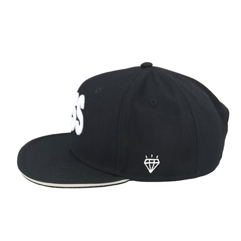 Bold Statement Snapback with Raised Lettering – RLNTLSS Design