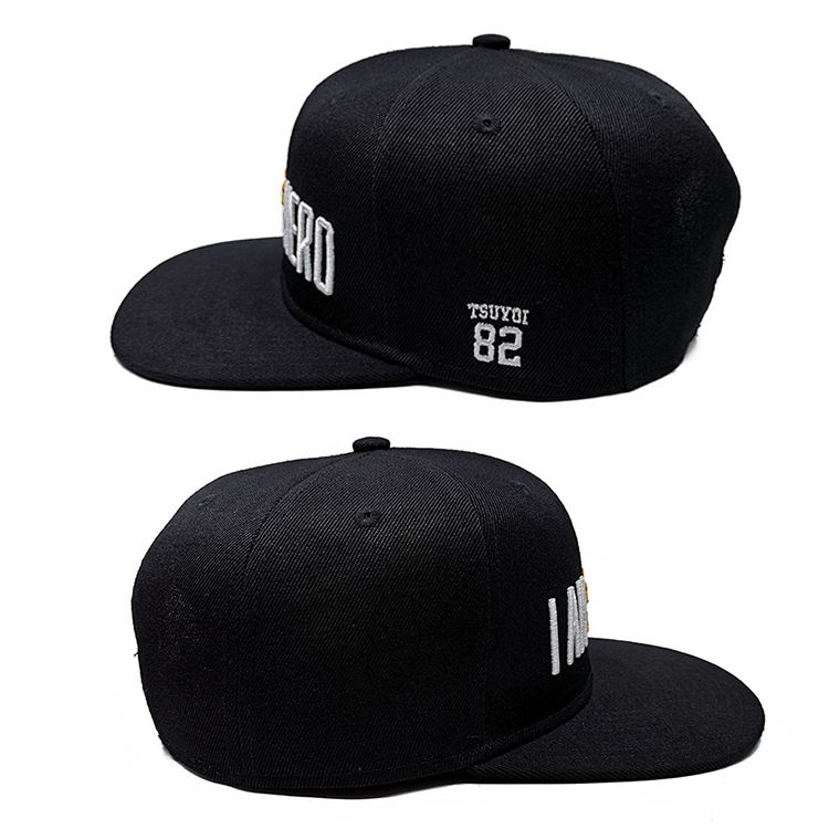 I AM HERO Black Snapback Hat