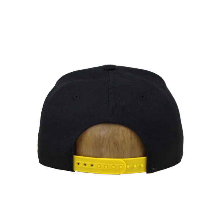 Fnatic Logo Snapback – Black & Yellow 6-Panel Gamer Cap