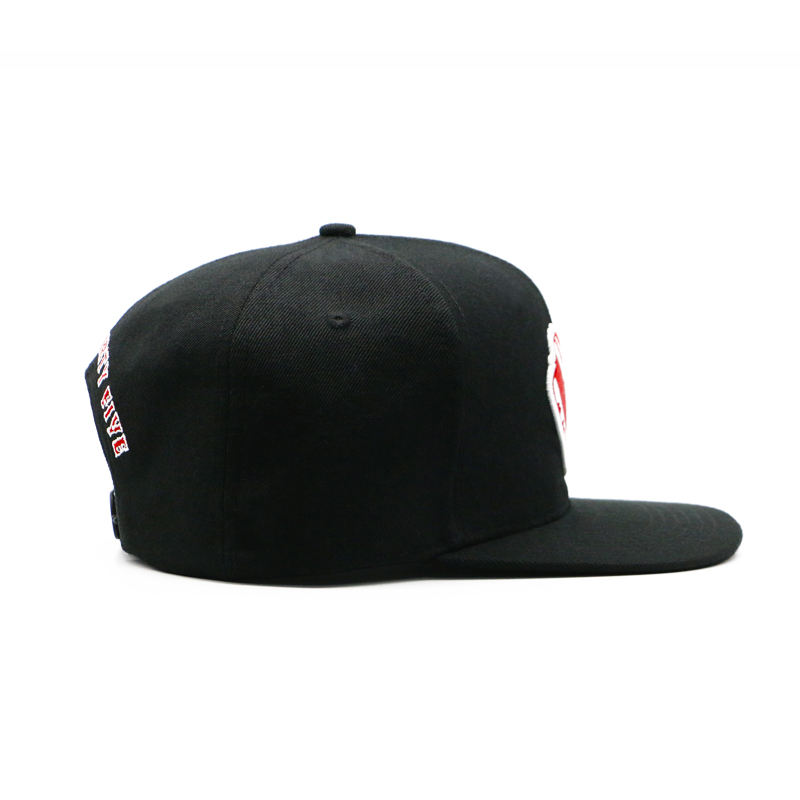 Red Socks Emblem Flat-Brim Snapback Hat