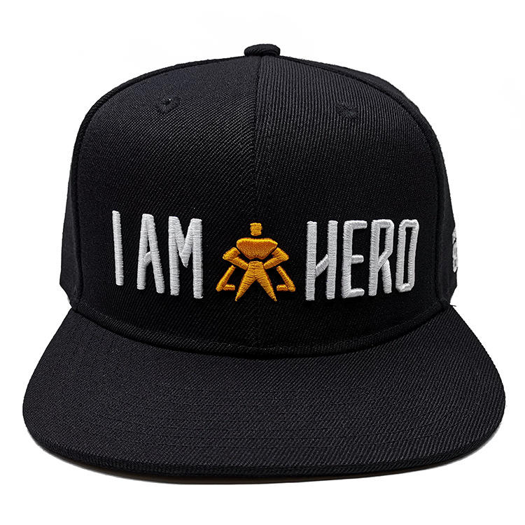 I AM HERO Black Snapback Hat