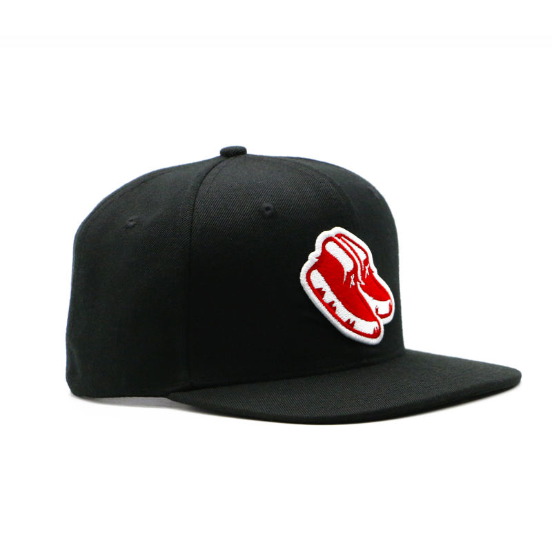 Red Socks Emblem Flat-Brim Snapback Hat