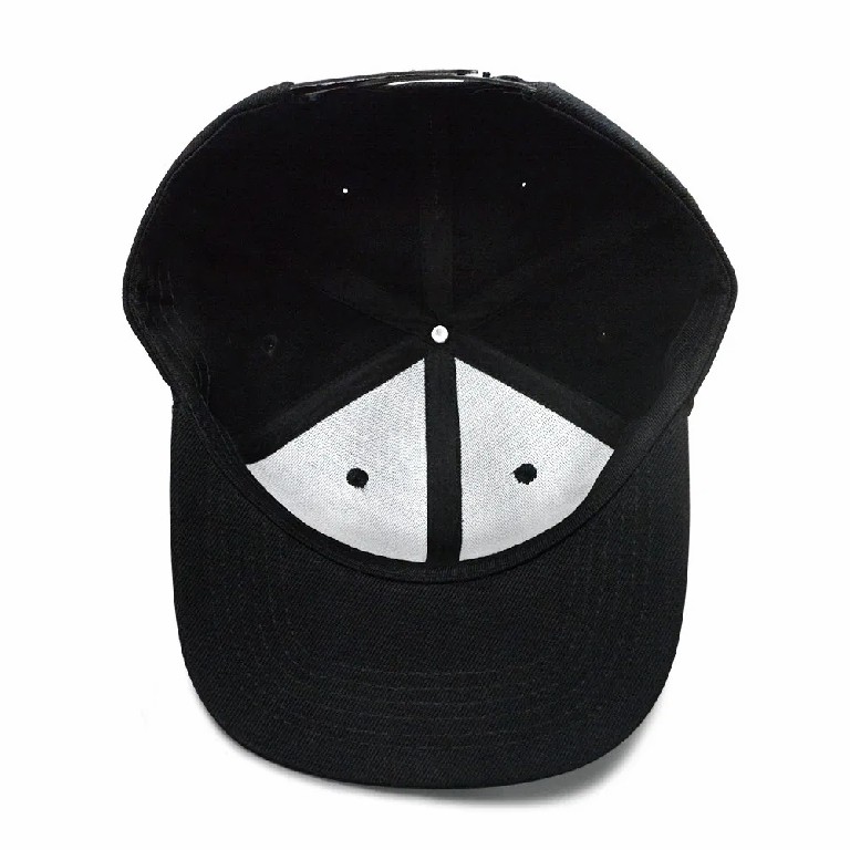 Pilsner Urquell Logo Streetwear Black 6 Panel Custom 3D Embroidered Snapback Hat
