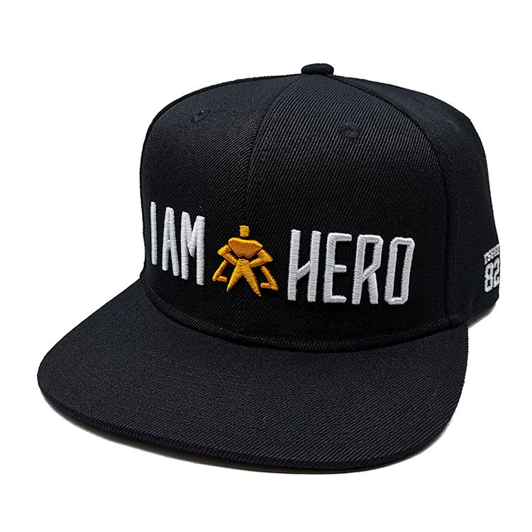 I AM HERO Black Snapback Hat